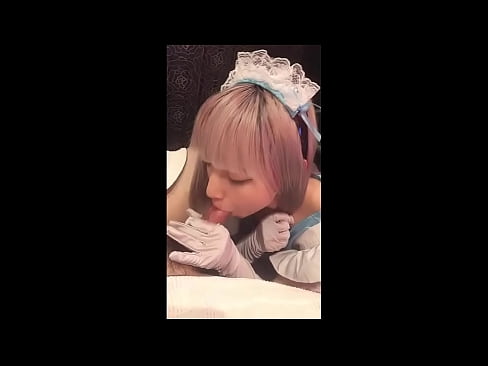 ❤️ Јапански идол [маиука], костим француске собарице, први део, пушење и дркање са лосионом Квалитет порно на sr.muitohentai.ru ❌